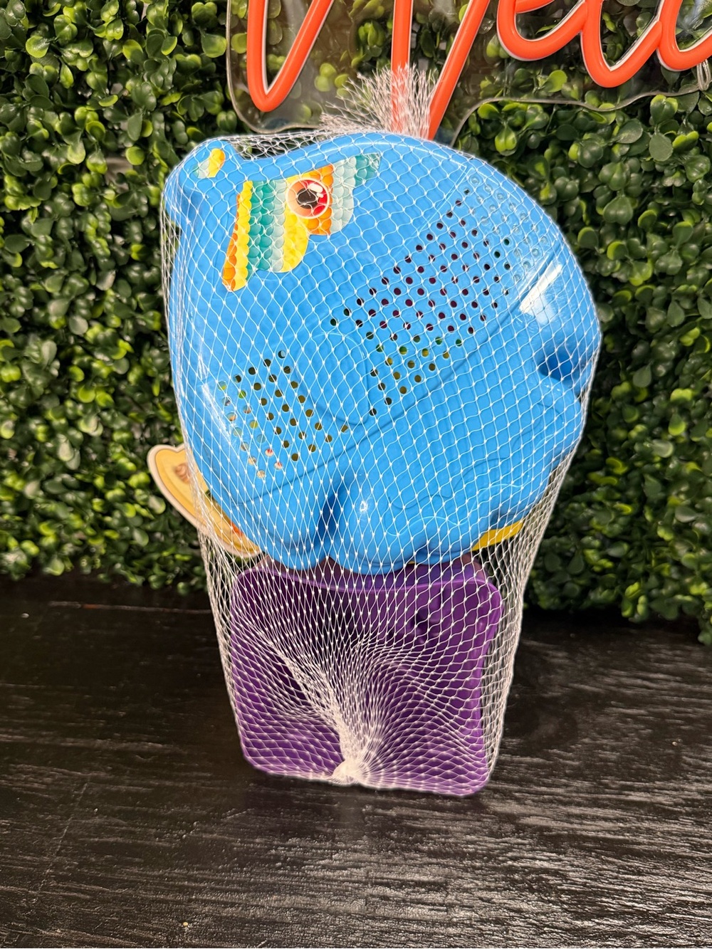 Blue and Purple Fish Tank Scoop Set by